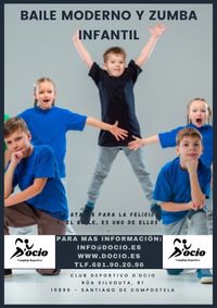 BAILE MODERNO Y ZUMBA INFANTIL